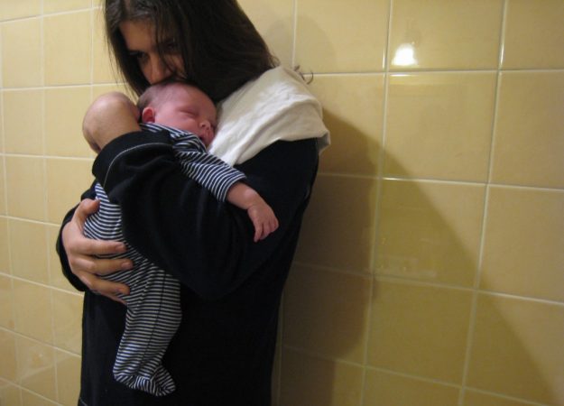 cheiro recém-nascido